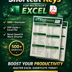 Excel Shortcuts Cheat Sheet: Your Keyboard Command Center