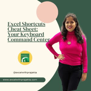 Excel Shortcuts Cheat Sheet: Your Keyboard Command Center