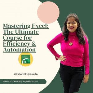 Mastering Excel: The Ultimate Course for Efficiency & Automation