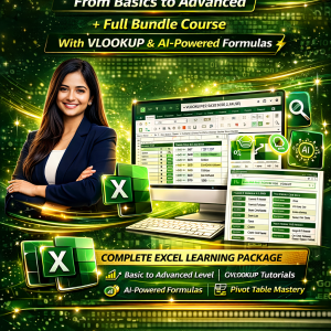 Excel Guide From ZERO TO HERO: Master Your Data, Boost Your Career